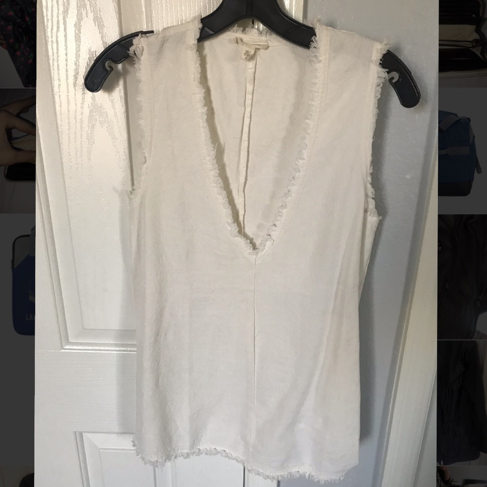 Silence & noise deep v top